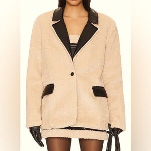 NWT | WEWOREWHAT Faux Fur Blazer | Sz S